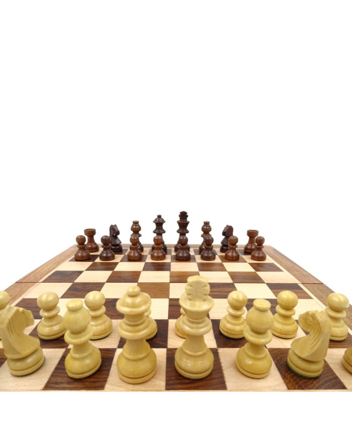 Classic wooden magnetic chess set – 30x30cm - G614