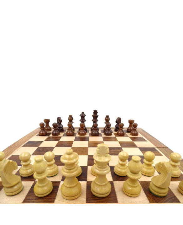 Classic wooden magnetic chess set – 30x30cm - G614