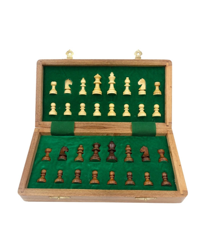Classic wooden magnetic chess set – 30x30cm - G614