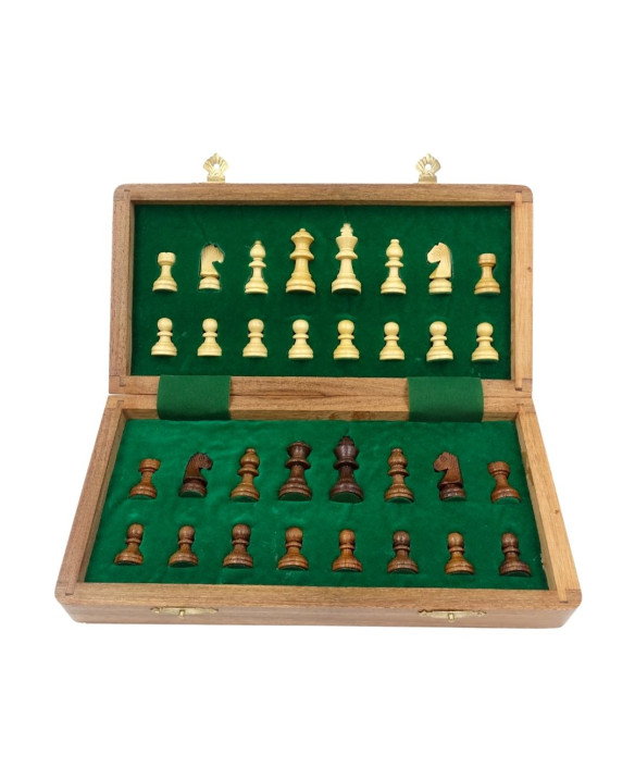 Classic wooden magnetic chess set – 30x30cm - G614