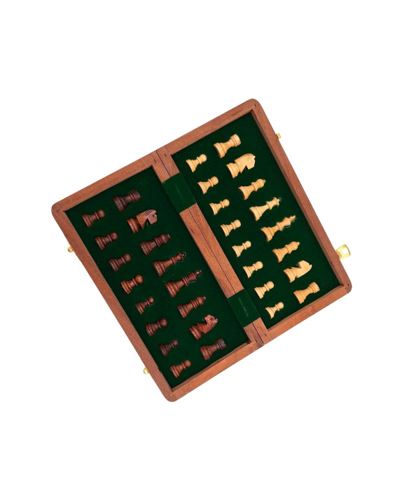 Classic wooden magnetic chess set – 30x30cm - G614