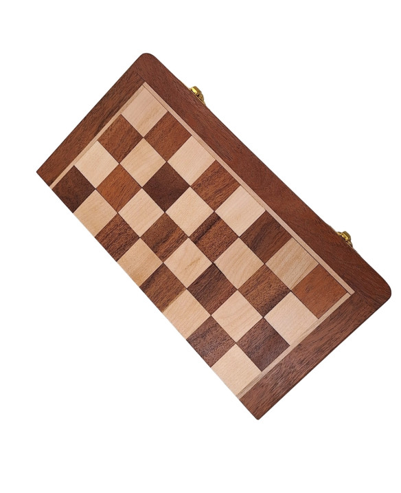 Classic wooden magnetic chess set – 30x30cm - G614