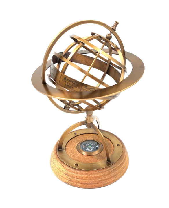 Spherical astrolabe with compass 4010