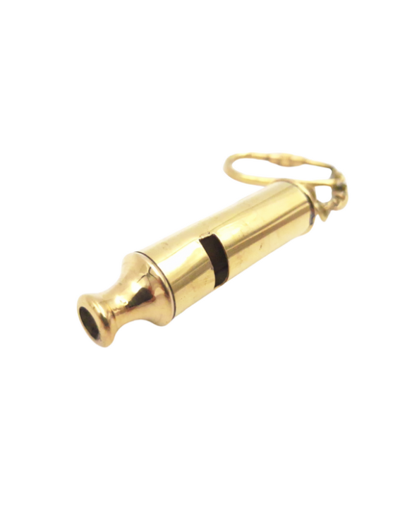 Keyring – Brass whistle – KR64