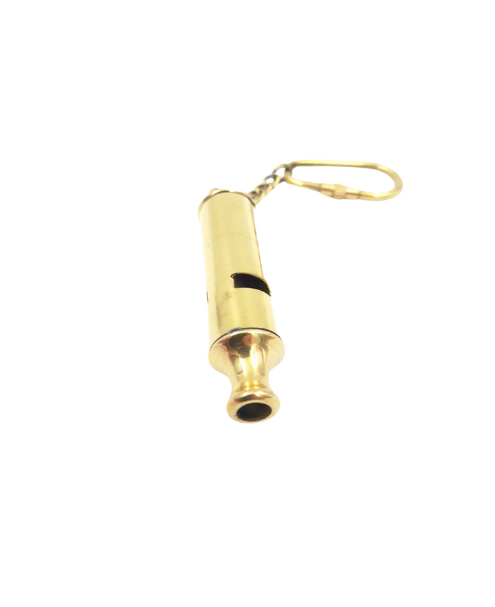 Keyring – Brass whistle – KR64