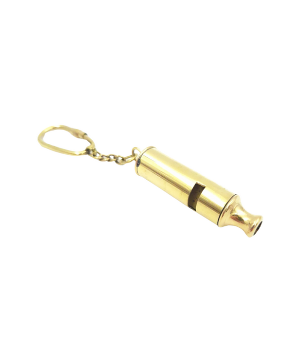 Keyring – Brass whistle – KR64