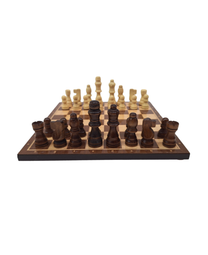 Large wooden chess set, 37 x 37 cm – 1050736