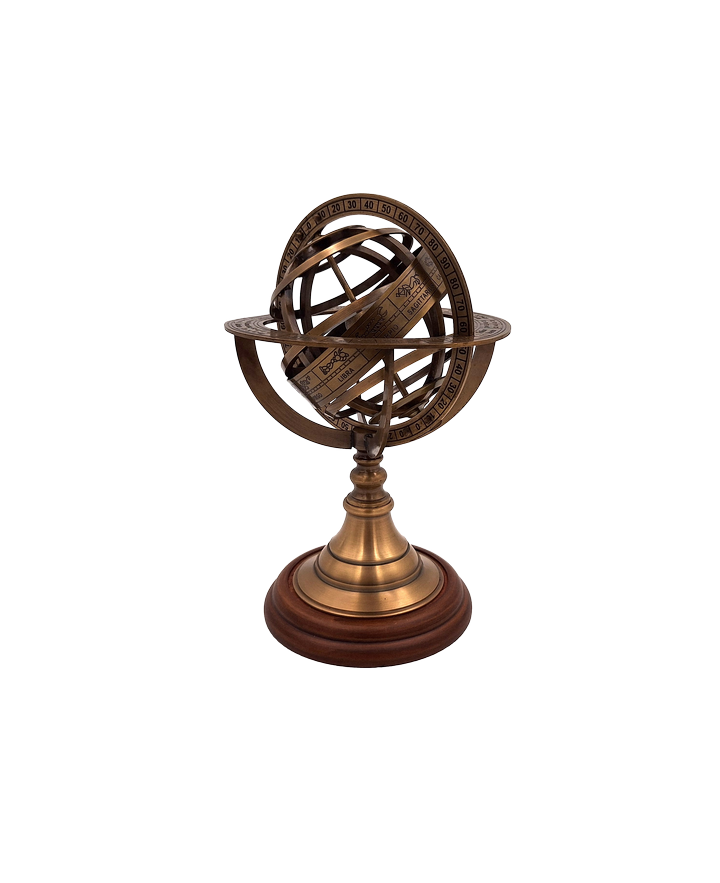 Astrolabium mosiężne – Wysokość 21cm - AMG140