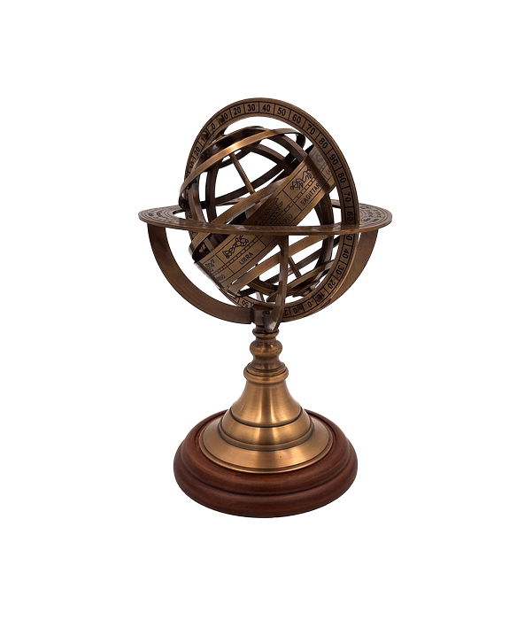 Astrolabium mosiężne – Wysokość 21cm - AMG140