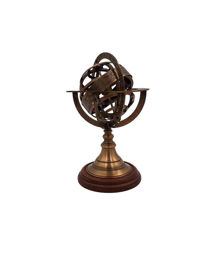 Astrolabium mosiężne – Wysokość 21cm - AMG140
