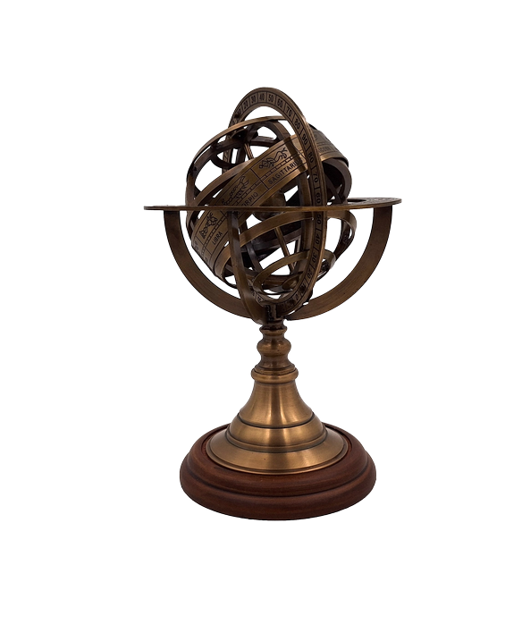 Astrolabium mosiężne – Wysokość 21cm - AMG140