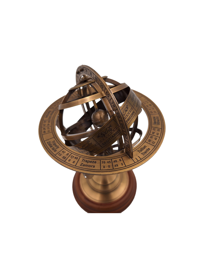 Astrolabium mosiężne – Wysokość 21cm - AMG140